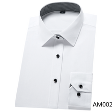 Load image into Gallery viewer, DAVYDAISY High Quality Men Shirt Long Sleeve Twill Solid Formal Business Shirt Brand Man Dress Shirts DS085